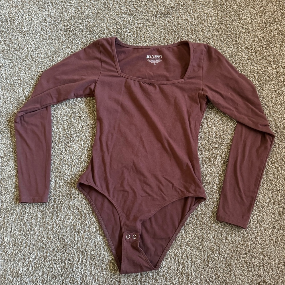 Brown bodysuit